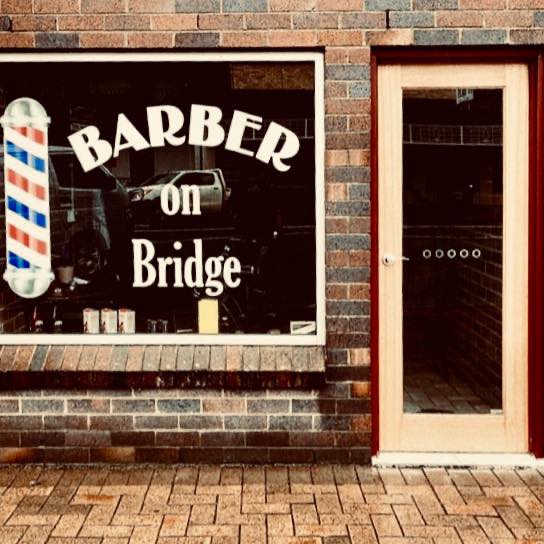 Barber on Bridge